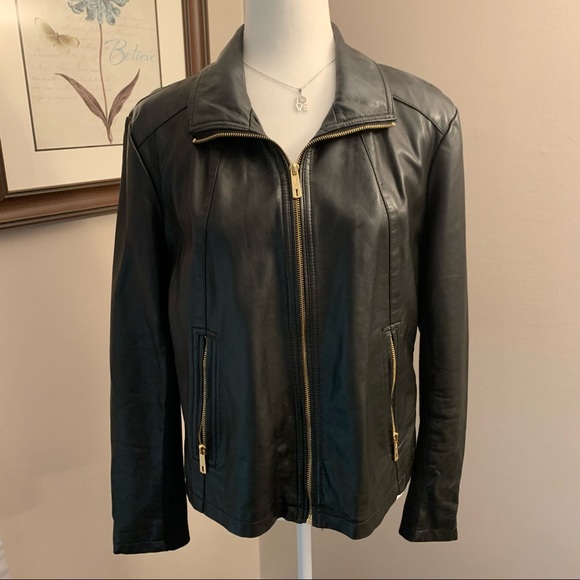Kenneth Cole Reaction Jackets & Blazers - Kenneth Cole Reaction faux leather jacket size PXL